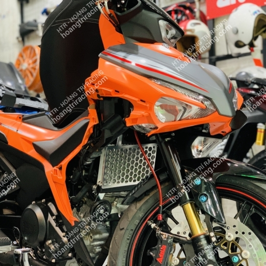 Che két nước Exciter 155 nhôm CNC 
