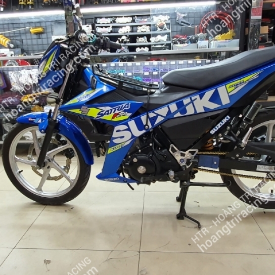 Suzuki Satria nâng cấp Smartkey chính hãng Honda  - Mâm 5 cây Asiro 