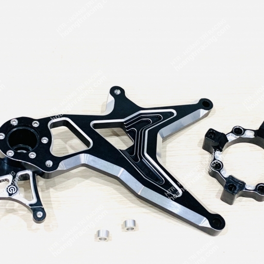 Gấp nhôm CNC Vario 2018 độ đĩa sau 245mm