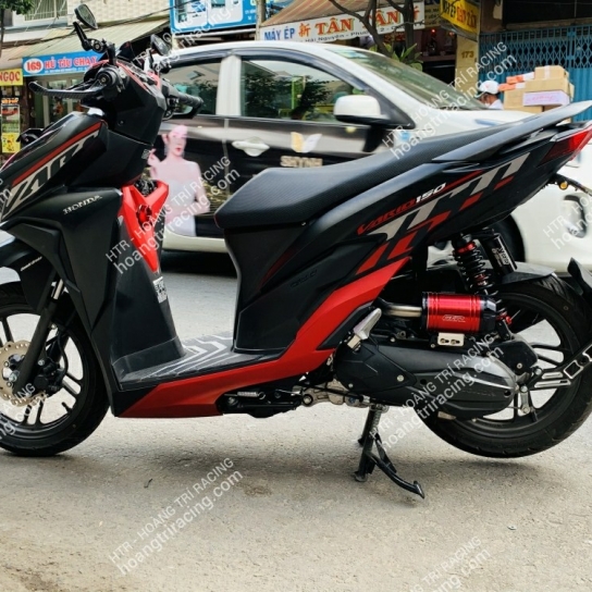 Vario 2018 - cắt đuôi pát biển số, chắn bùn HTR, Pô e GTR