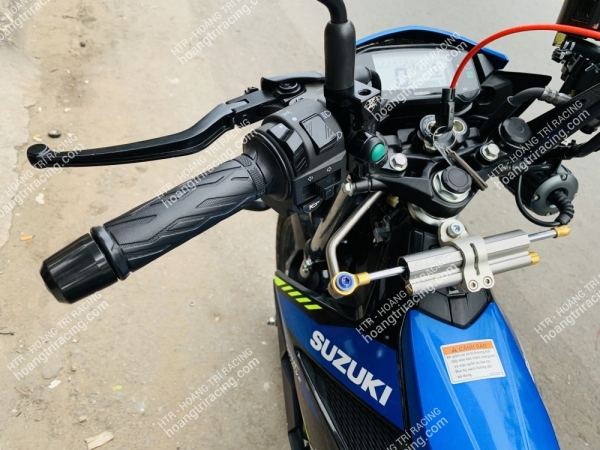 Suzuki Satria dọn kiểng 2 món tay thắng bình dầu RCS - Đèn trợ sáng CX60