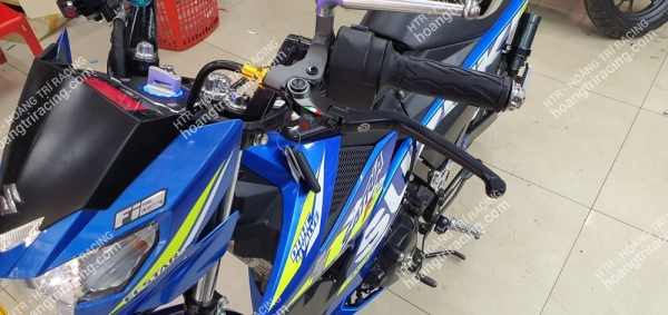 Suzuki Satria nâng cấp Smartkey chính hãng Honda  - Mâm 5 cây Asiro 