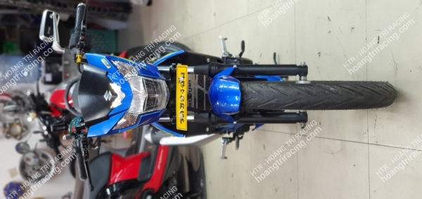 Suzuki Satria nâng cấp Smartkey chính hãng Honda  - Mâm 5 cây Asiro 
