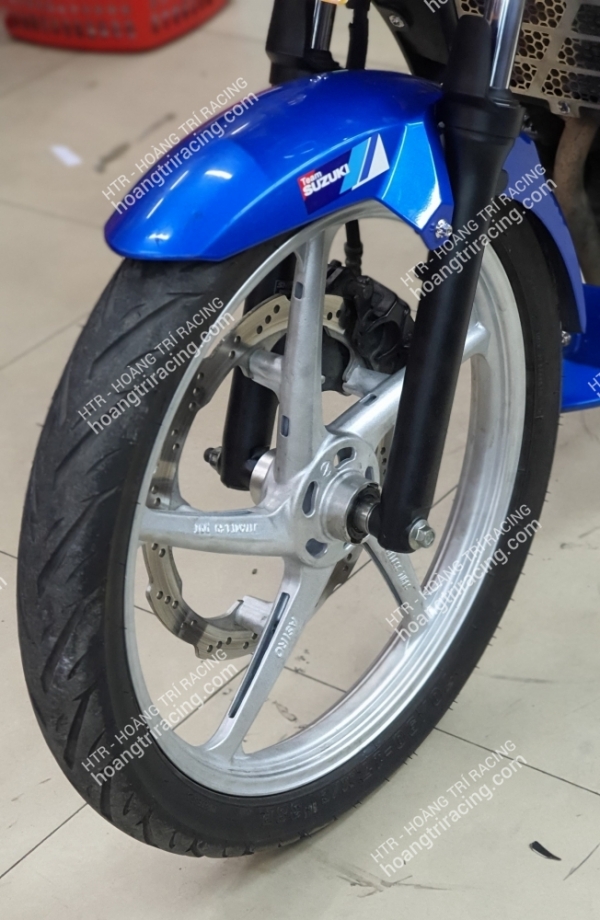 Suzuki Satria nâng cấp Smartkey chính hãng Honda  - Mâm 5 cây Asiro 