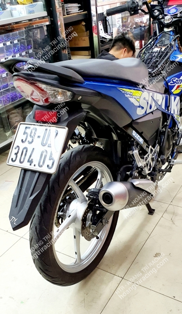 Suzuki Satria nâng cấp Smartkey chính hãng Honda  - Mâm 5 cây Asiro 