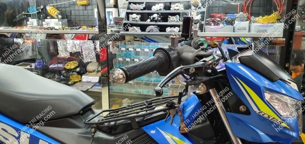 Suzuki Satria nâng cấp Smartkey chính hãng Honda  - Mâm 5 cây Asiro 