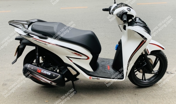 Sh2020 - An Huynh - Tem xe, mạch tăng sáng, Ốp Pô 300i, mạch Oled, Sơn Sporty