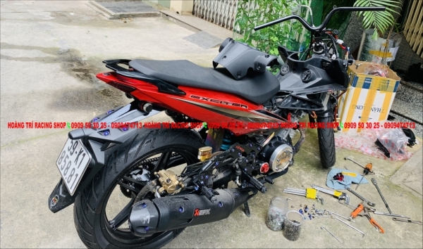Exciter 150 độ đầu đèn Exciter 155 VVA