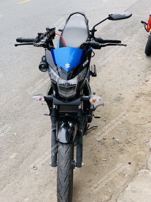 Suzuki Satria dọn kiểng 2 món tay thắng bình dầu RCS - Đèn trợ sáng CX60