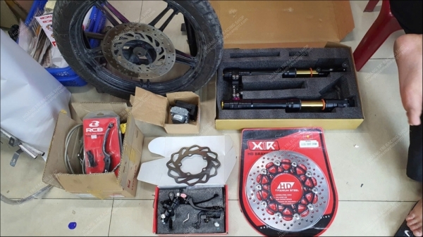 Bộ sưu tập ảnh Exciter 150 của anh Thịnh
