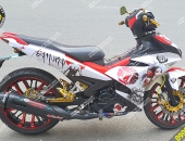 Exciter 150 dọn kiểng đồ chơi và tem xe phong cách Samurai
